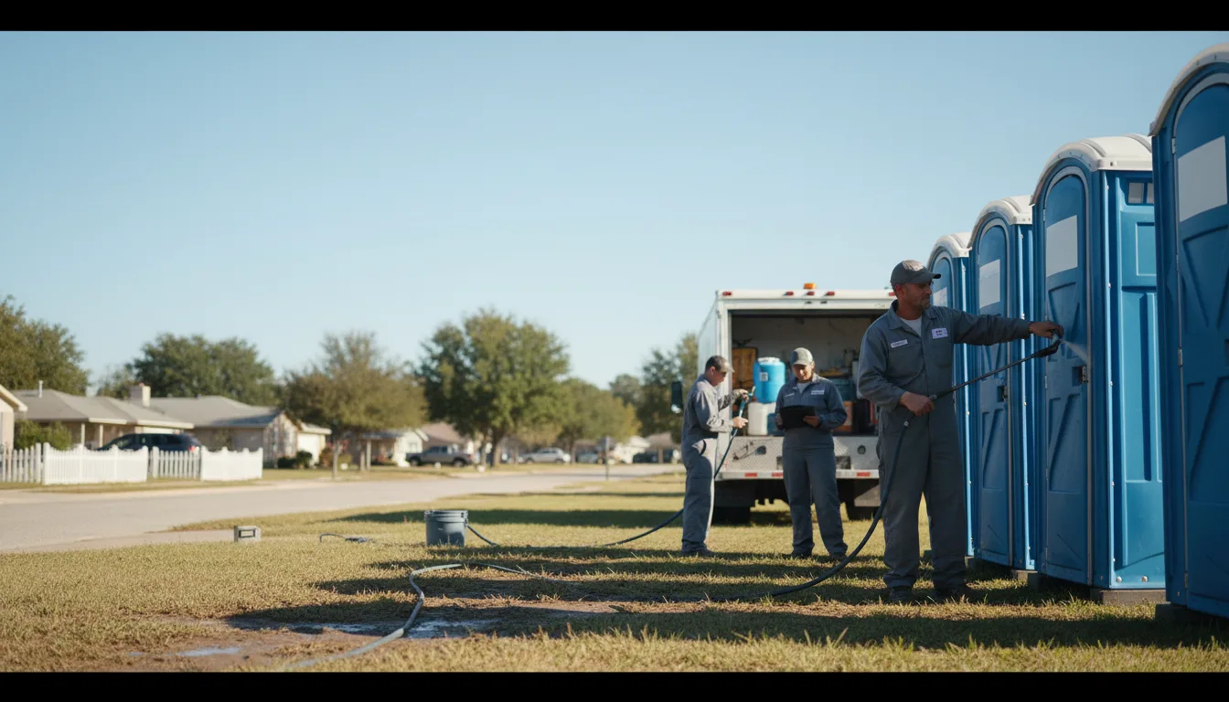 Long-Term Portable Toilet Rental in Brookdale, CA near me